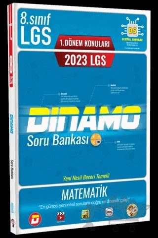 LGS 1. Dönem Matematik Dinamo Soru Bankası – Kolektif – Tonguç Akademi kitap kapağı