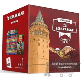 İz Bırakanlar Seti (20 Kitap Takım) – Eda Bayrak – Yediveren Çocuk kitap kapağı
