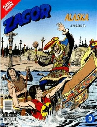 Alaska - Zagor Özel Seri Sayı 9 – Lal Kitap kitap kapağı
