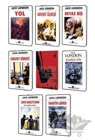 Jack London Klasikleri 8 Kitap Set 2 – Jack London – Oda Yayınları kitap kapağı