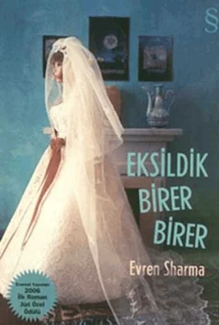 Eksildik Birer Birer – Evren Sharma – Everest Yayınları kitap kapağı