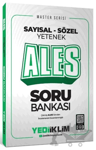 2025 ALES Sayısal Sözel Yetenek Soru Bankası – Kolektif – Yediiklim Yayınları kitap kapağı