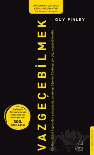 Vazgeçebilmek – Guy Finley – Destek Yayınları kitap kapağı