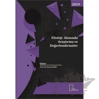 Filoloji Alanında Araştırma ve Değerlendirmeler – Kolektif – Gece Akademi kitap kapağı