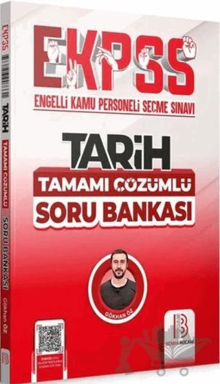 EKPSS Tarih Tamamı Çözümlü Soru Bankası – Gökhan Öz – Benim Hocam Yayınları kitap kapağı