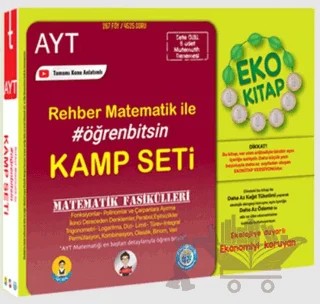 AYT Matematik Fasikülleri Seti Eko – Kolektif – Tonguç Akademi kitap kapağı