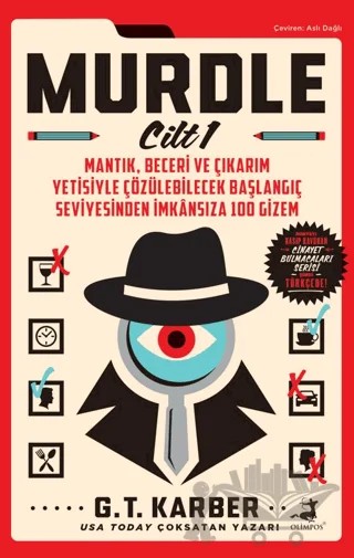 Murdle/ Cilt-1 – G. T. Karber – Olimpos Yayınları kitap kapağı