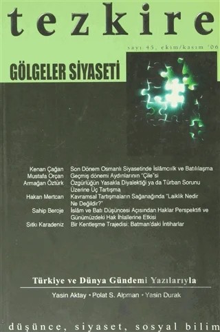 Tezkire Dergisi Sayı: 45 – Tezkire Dergisi kitap kapağı