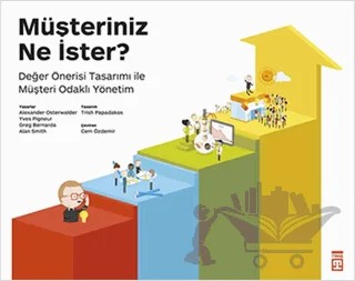 Müşteriniz Ne İster? – Alexander Osterwalder, Yves Pigneur – Timaş Yayınları kitap kapağı