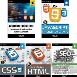 Modern Web Tasarım Seti 2 (5 Kitap Takım) – Kolektif – Kodlab Yayın Dağıtım kitap kapağı