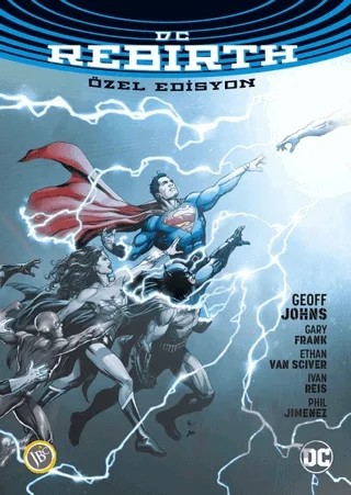 DC Rebirth Özel Edisyon – Geoff Johns – JBC Yayıncılık kitap kapağı