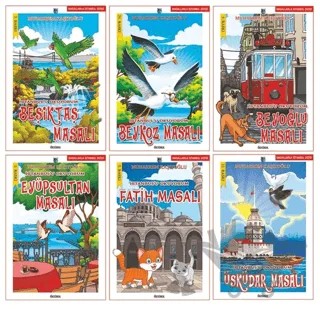 Masallarla İstanbul Dizisi (6 Kitap Kutulu) – Muharrem Kaşıtoğlu – Özyürek Yayınları kitap kapağı