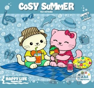 Cosy Summer – Kolektif – Vivago Art kitap kapağı