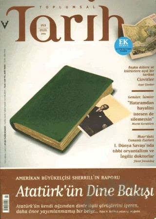 Toplumsal Tarih Dergisi Sayı: 153 – Tarih Vakfı Yurt Yayınları - Toplumsal Tarih Dergisi kitap kapağı