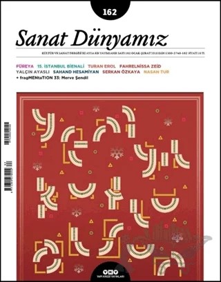 Sanat Dünyamız Sayı 162 – Yapı Kredi Yayınları kitap kapağı