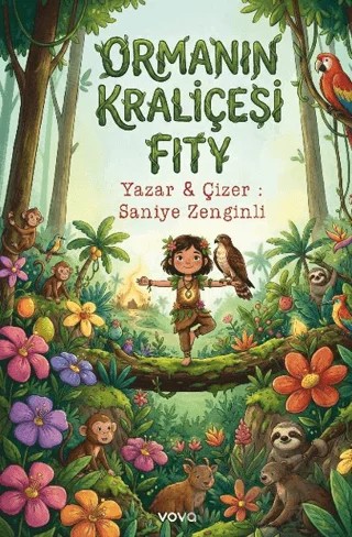Ormanın Kraliçesi Fity – Saniye Zenginli – Vova Yayınları kitap kapağı