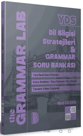 2026 YDS Dil Bilgisi Stratejileri ve Grammar Soru Bankası – Murat Gültekin – Benim Hocam Yayınları kitap kapağı