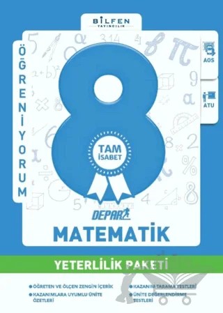 8. Sınıf Matematik Yeterlilik Paketi – Kolektif – Bilfen Yayıncılık kitap kapağı