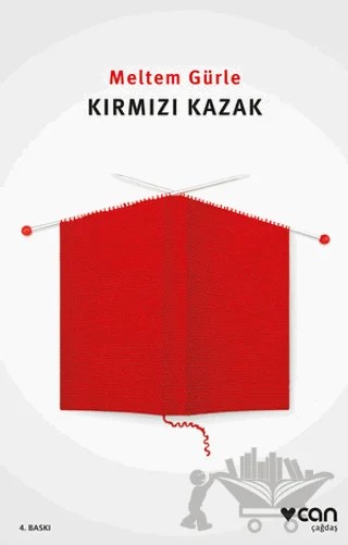 Kırmızı Kazak – Meltem Gürle – Can Yayınları kitap kapağı