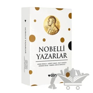 Nobelli Yazarlar Seti – Annie Ernaux, Albert Camus, Knut Hamsun, Herman Hesse, Gabriel Garcia Marquez – Can Yayınları kitap kapağı