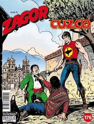 Zagor Sayı: 176 – Lal Kitap kitap kapağı