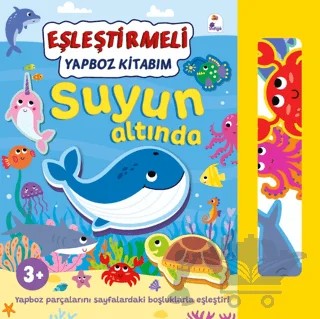 Eşleştirmeli Yap-Boz Kitabım: Suyun Altında – Kolektif – İndigo Çocuk kitap kapağı