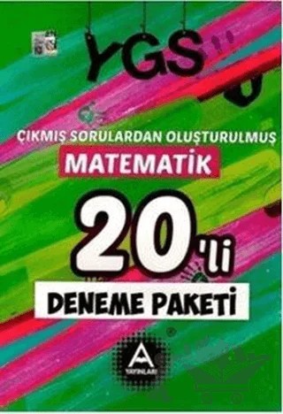YGS Matematik 20'li Deneme Paketi – Kolektif – A Yayınları kitap kapağı