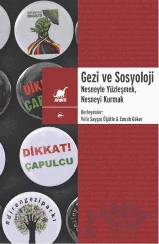 Gezi ve Sosyoloji – Vefa Saygın Öğütle – Ayrıntı Yayınları kitap kapağı