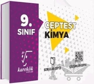 9. Sınıf Kimya Cep Test – Kolektif – Karekök Yayıncılık kitap kapağı