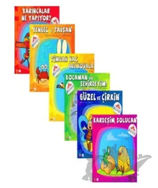 Şıpşıp Boyamalı Hikayeler Seti (6 Kitap Takım) – Kolektif – Kuzey Yayınları kitap kapağı