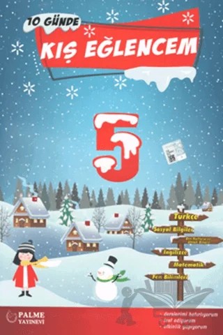 5. Sınıf 10 Günde Kış Eğlencem – Kolektif – Palme Yayınları kitap kapağı