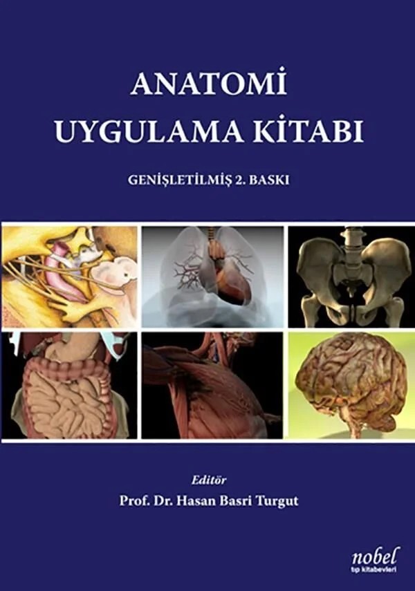 Anatomi Uygulama Kitabı - Turgut – Nobel Tıp Kitabevleri kitap kapağı