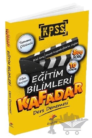 2021 Kafadar Eğitim Bilimleri Branş 10 Çözümlü Deneme Sınavı – Bilal Genç, Murat Kaynakçı, Kerim Ceylan – Dizgi Kitap kitap kapağı