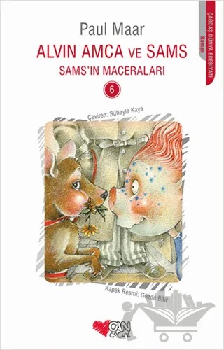 Alvin Amca ve Sams – Paul Maar – Can Çocuk Yayınları kitap kapağı