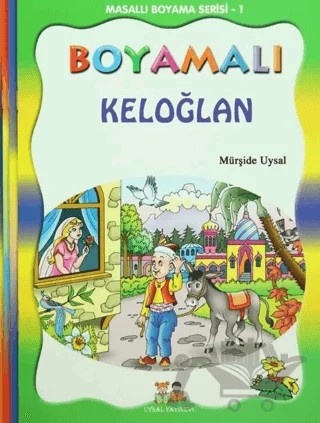 Masallı Boyama Serisi (4 Kitap Takım) – Asım Uysal, Mürşide Uysal – Uysal Yayınevi kitap kapağı