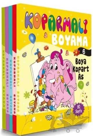 Koparmalı Boyama Set 2 (5 Kitap Takım) – Kolektif – Olimpos Çocuk kitap kapağı