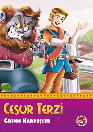 Cesur Terzi – Grimm Kardeşler – Beyaz Balina Yayınları kitap kapağı