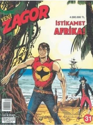 Yeni Zagor Sayı: 31 İstikamet Afrika! – Lal Kitap kitap kapağı