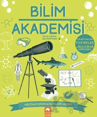 Bilim Akademisi – Essi Kimpimaki, Steve Martin – Eksik Parça Yayınları kitap kapağı