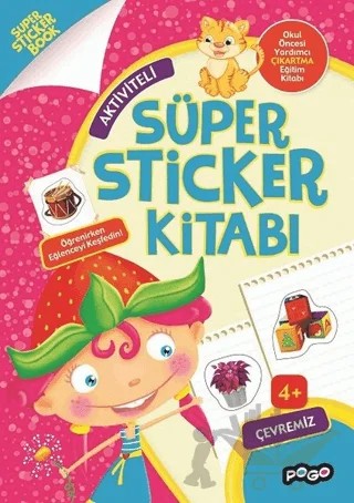 Süper Sticker - Çevremiz – Kolektif – Pogo Çocuk kitap kapağı