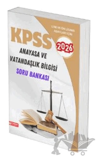 2026 KPSS Lise ve Önlisans Anayasa ve Vatandaşlık Bilgisi Soru Bankası – Kolektif – Teorem Yayıncılık kitap kapağı