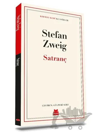 Satranç – Stefan Zweıg – Kırmızı Kedi Yayınevi kitap kapağı