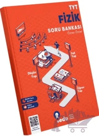 TYT Fizik Soru Bankası – Ömer Öztel – Edu Yayıncılık kitap kapağı
