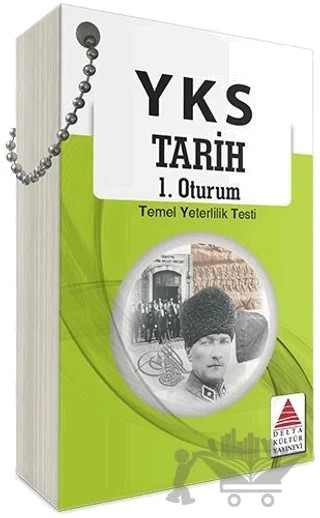 YKS 1.Oturum Tarih Kartları – İbrahim Kaygısız – Delta Kültür Yayınevi kitap kapağı