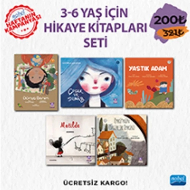 3-6 YAŞ İÇİN HİKAYE KİTAPLARI SETİ – Tehmine Haddâdî Lulu Lima Emek Yalın Orhon Sozapato Murat Moroğlu – Dilop Dergisi Yayınları kitap kapağı