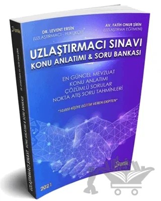 Uzlaştırmacı Sınavı Konu Anlatımı ve Soru Bankası – Levent Ersin, Fatih Onur Şirin – Yetki Yayınları kitap kapağı