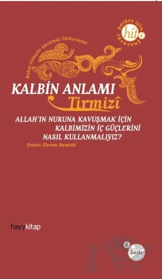 Kalbin Anlamı – Hakim Tirmizi – Hayykitap kitap kapağı