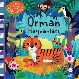 Orman Hayvanları – Toni Stemp, Amanda Enright – Maxi Yayıncılık kitap kapağı
