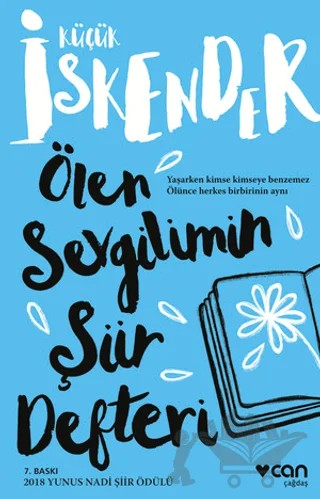 Ölen Sevgilimin Şiir Defteri – Küçük İskender – Can Yayınları kitap kapağı