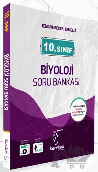 10.Sınıf Biyoloji Soru Bankası - 2026 – Kolektif – Karekök Yayıncılık kitap kapağı